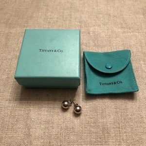 Tiffany & Co. Sterling Silver Ball Earrings